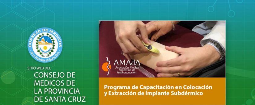 Programa de Capacitación en Colocación y Extracción de Implante Subdérmico
