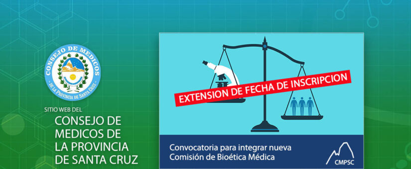 Convocatoria para integrar nueva Comisión de Bioética Médica